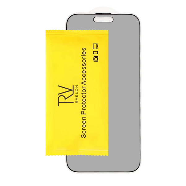 Screen Protector iPhone 16 Pro and 17 Full Coverage Privacy Tempered Glass