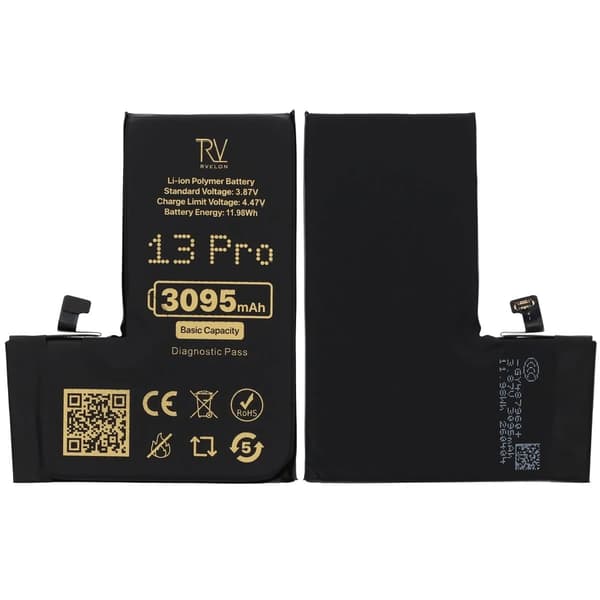 RV Battery iPhone 13 Pro 3095mAh Diagnostic Pass Original