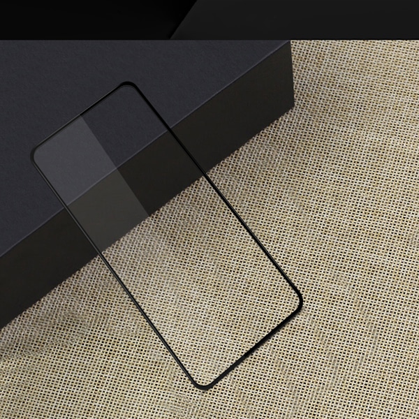 Skärmskydd Xiaomi Redmi Note 10 5G - 3D Härdat Glas Svart