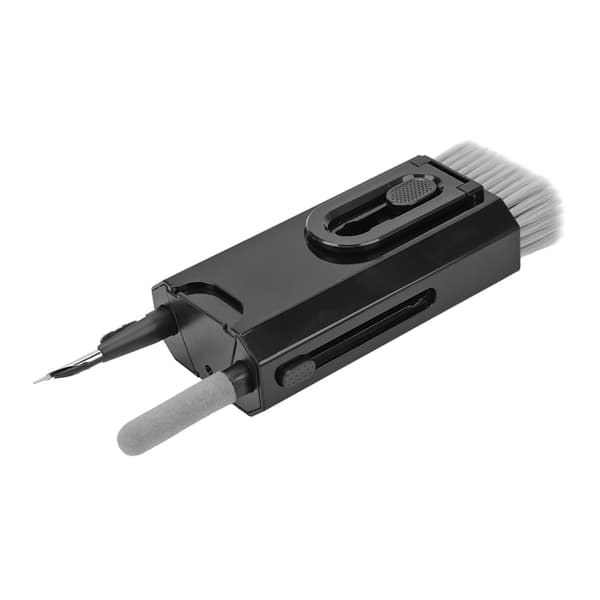 8 in 1 Multifunctional Electronics Cleaner for Mobile Headphones and Computer - Black