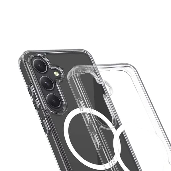 Rvelon Magsafe Case for Samsung Galaxy S24 FE - Transparent
