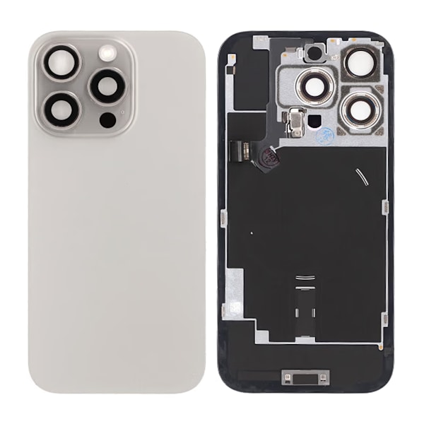iPhone 16 Pro Back Glass - Natural Titanium