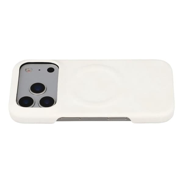 iPhone 18 Pro Max/17 Pro Max MagSafe Case PU-leather - White