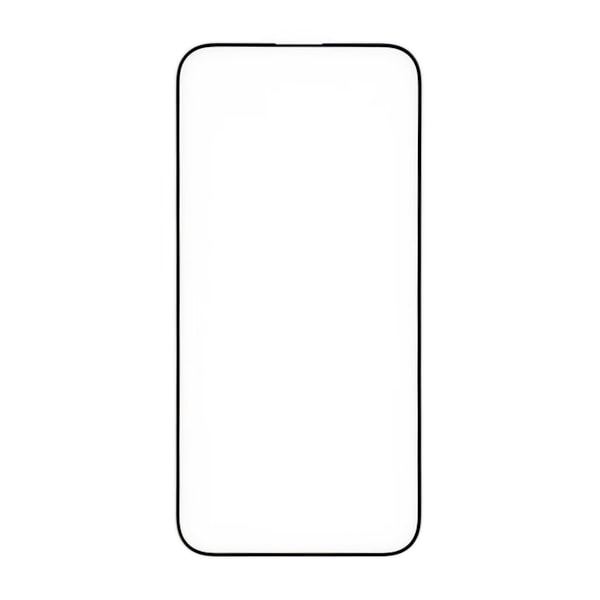 Skärmskydd iPhone 14 Pro Max - 3D Härdat Glas Svart (miljö)