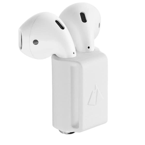 Silikonhållare för Apple Airpods / Pro - Apple Watch - Vit Svart