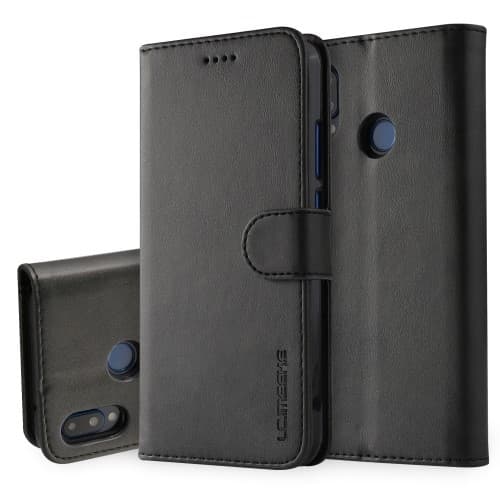 LC.IMEEKE Cover for Huawei P20 Lite & Nova 3e - Black