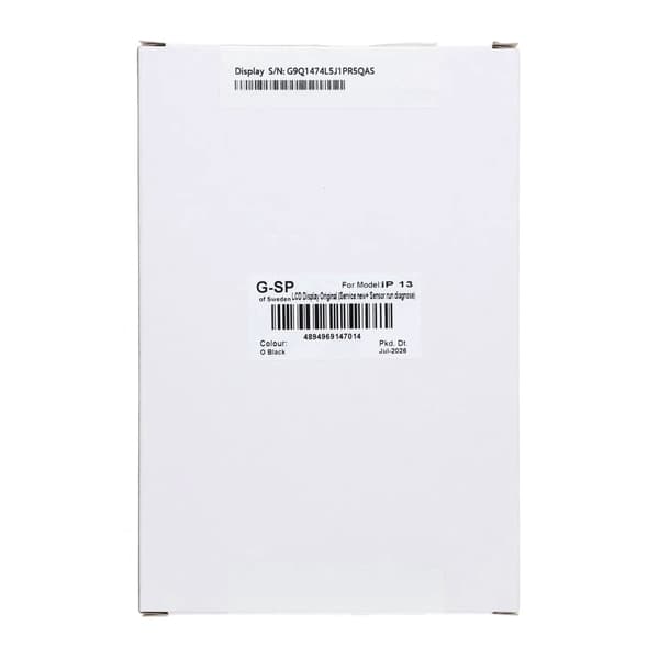 iPhone 13 LCD Display Original (Service new+ Sensor run diagnose)