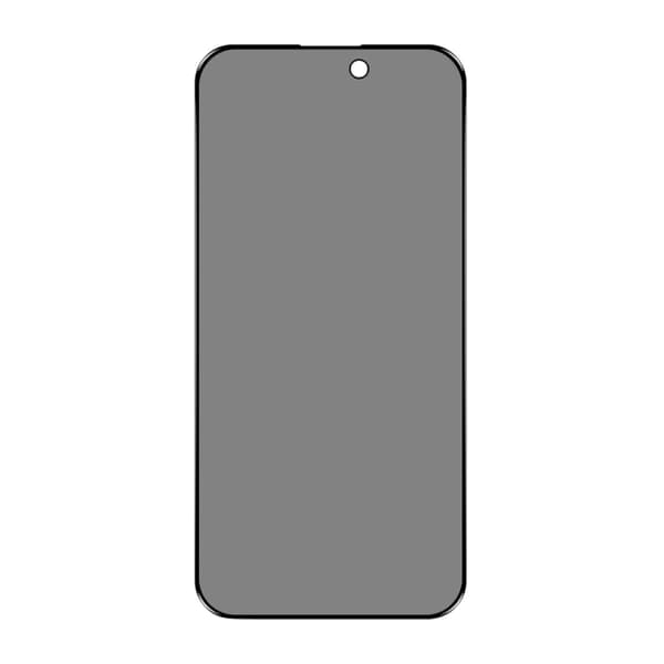 Screen Protector for iPhone 15 Pro Max – Full Cover Privacy Tempered Glass RV Bulk no frame