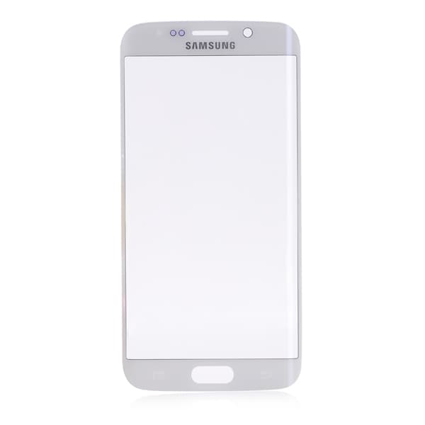 Samsung Galaxy S6 Edge Glas till LCD Skärm - Vit