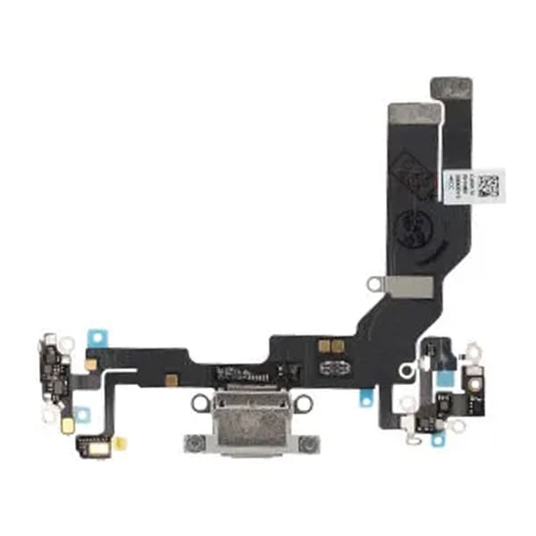 iPhone 16e Laddkontakt med Flexkabel - Vit