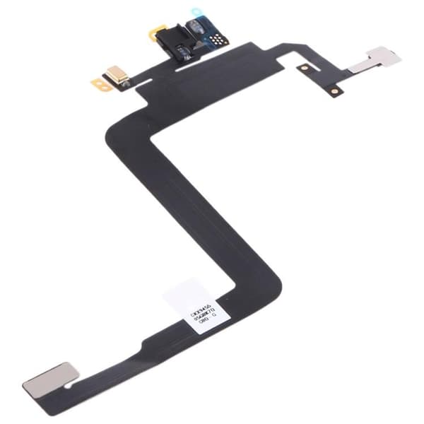 Original iPhone 11 Pro Max Sensorflex till Samtalshögtalare Svart