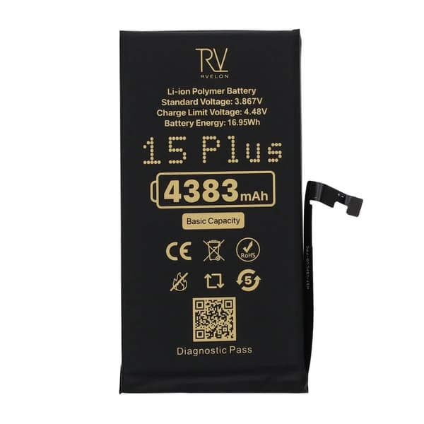 RV Battery iPhone 15 Plus 4383mAh Diagnostic Pass Original