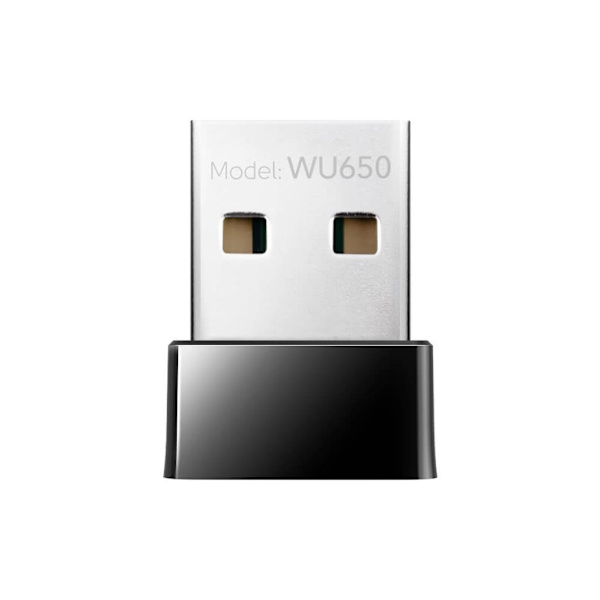 Cudy WU650 USB Network Adapter Wireless AC650 – Black