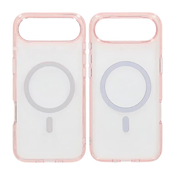 TPU Magsafe Mobile Case for iPhone Air - Pink Transparent