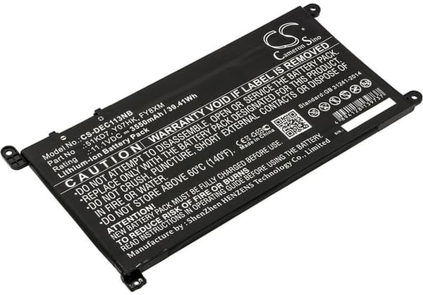 Battery for Dell Chromebook 11 3180 etc