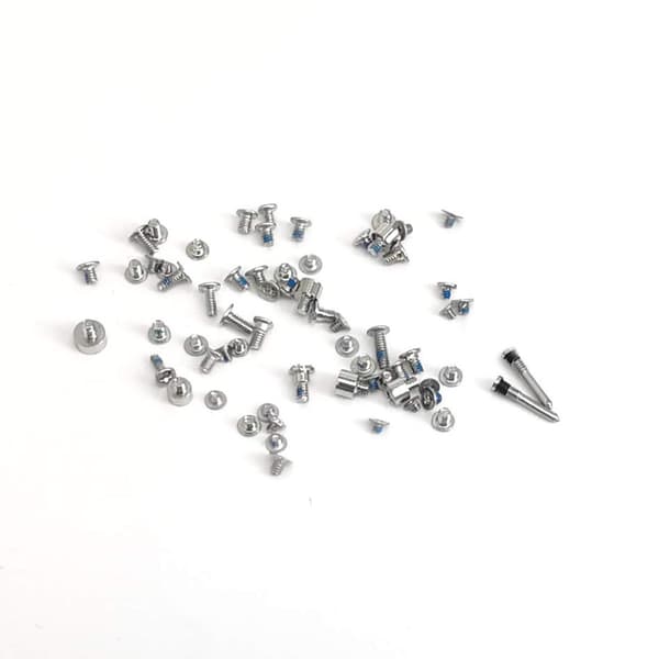 iPhone XS Max Complete Screw Set - Silver
