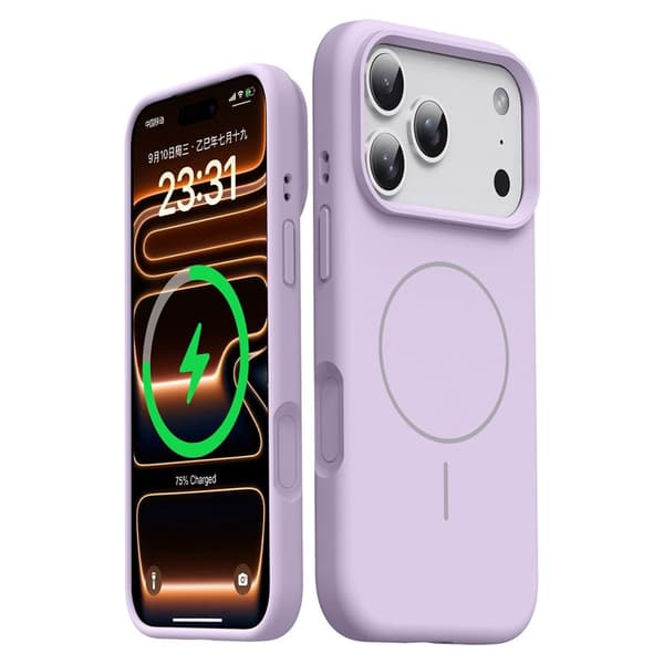 iPhone 18 Pro/17 Pro MagSafe Case in Silicone - Purple