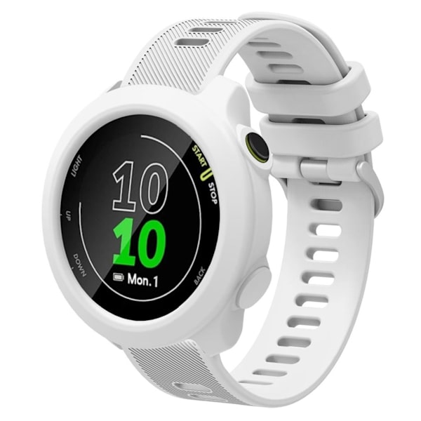 Garmin Forerunner 158 Watch Strap with Case - White