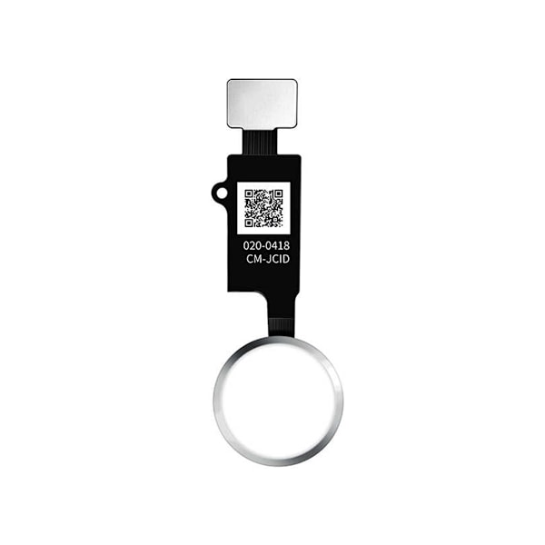 JCID 6e Gen Hemknappskabel iPhone 7/7 Plus/8/8 Plus - Vit