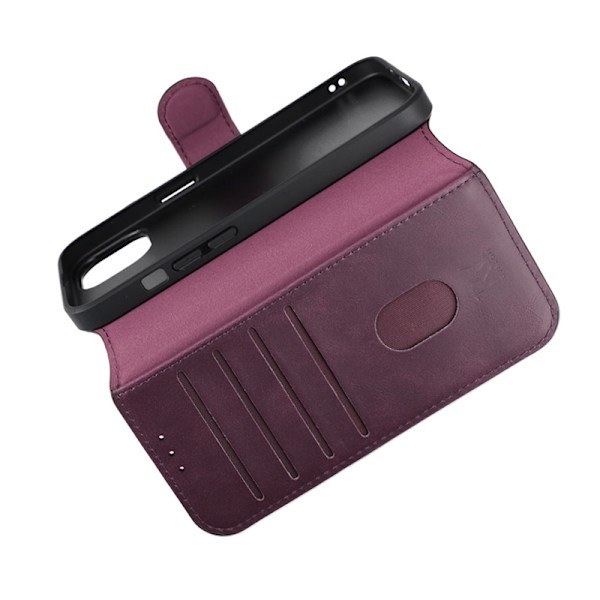 iPhone 15 Plånboksfodral med Magsafe Rvelon - Lila