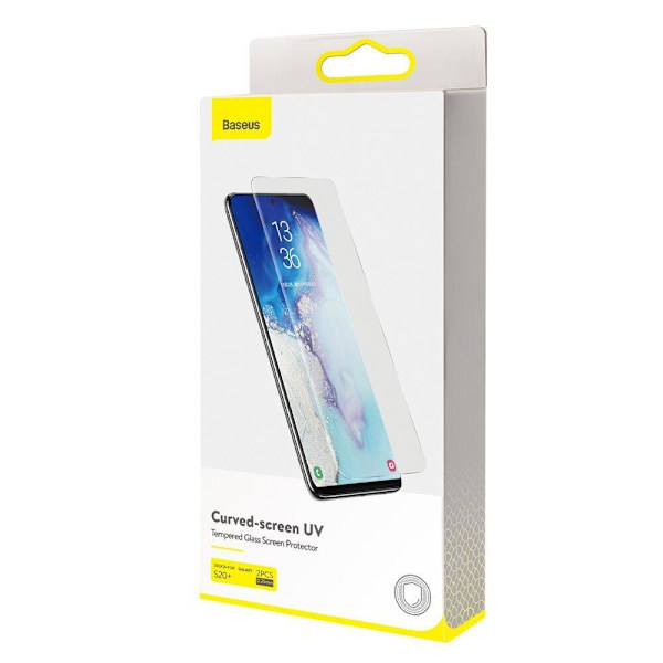 Samsung Galaxy S20 Plus Baseus Curved UV-Skärmskydd i Härdat