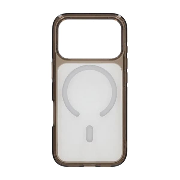 Mobile Case TPU Magsafe for iPhone 17 Pro - Black Transparent