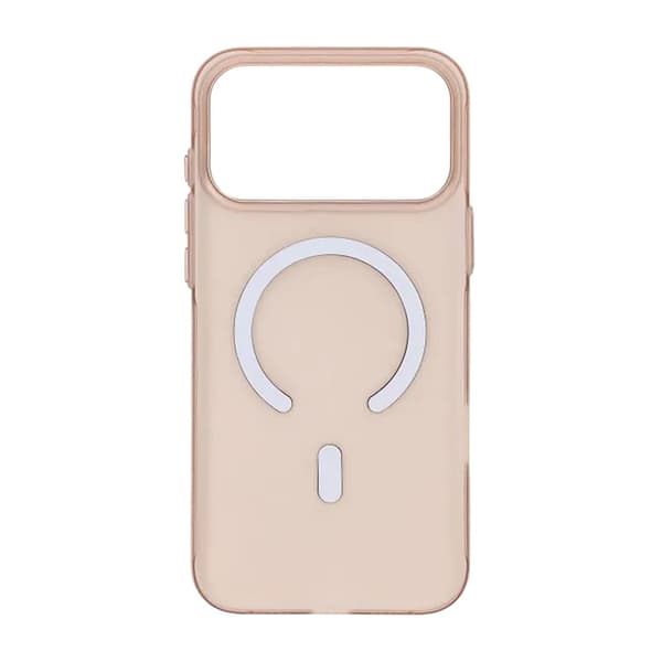 Mobile case with camera protection for iPhone 17 Pro Max - Frosted Gold