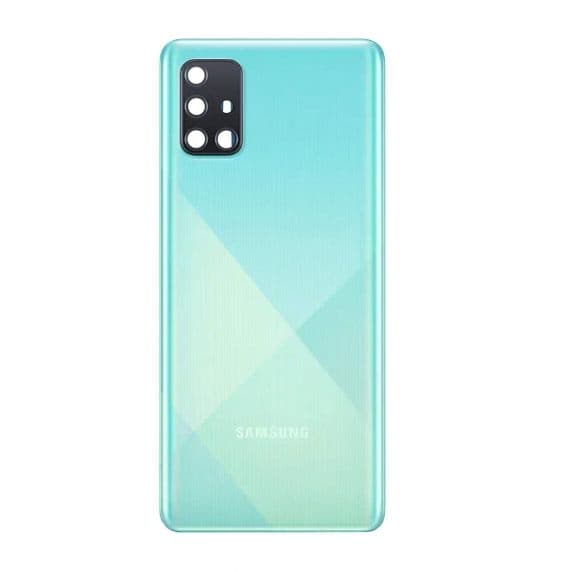 Samsung Galaxy A51 Baksida med tejp - Grön Svart