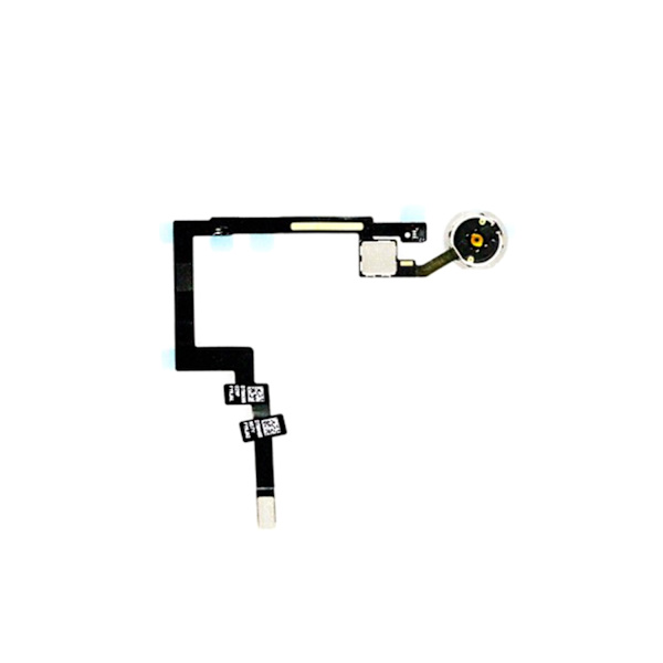 iPad Mini 3 Hemknapp Flexkabel - Vit