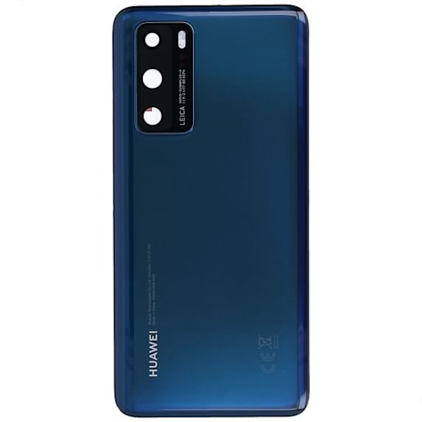Huawei P40 Baksida/Batterilucka - Blå