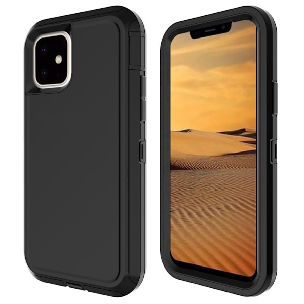 Shockproof Case for iPhone 11 & XR - Black