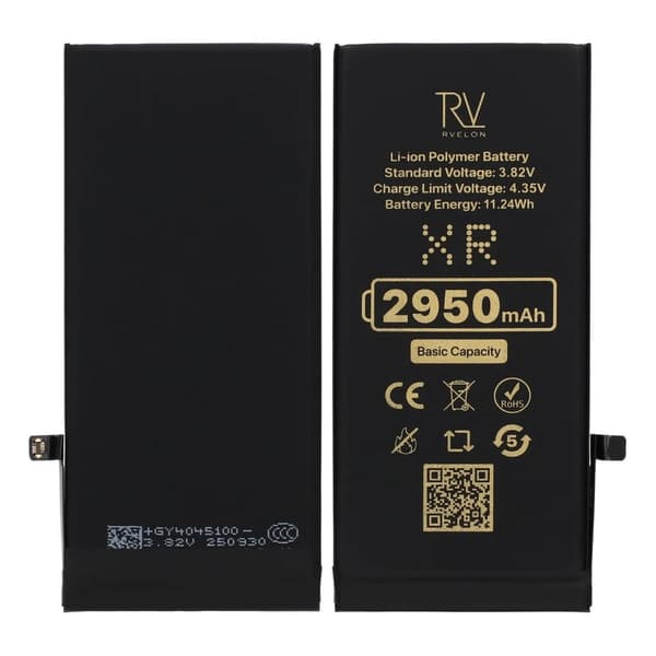 Rvelon Premium Batteri för iPhone XR - 2950mAh
