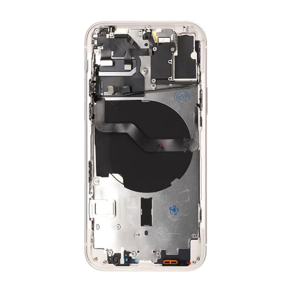 iPhone 12 Back Cover Complete OEM White With Small Parts