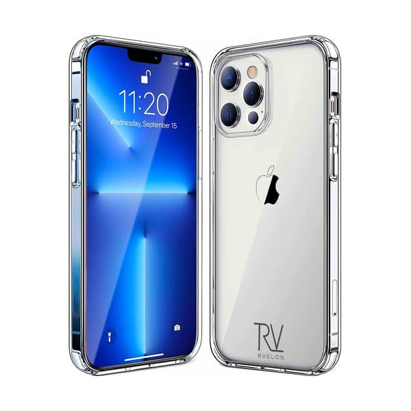 iPhone 13 Pro Skal Stöttåligt Rvelon - Transparent