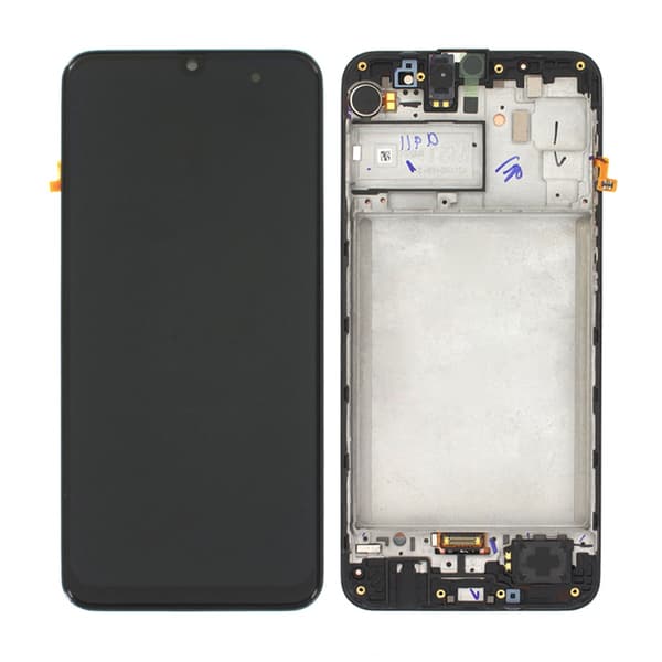 Samsung Galaxy M31 Skärm med LCD Display - Svart