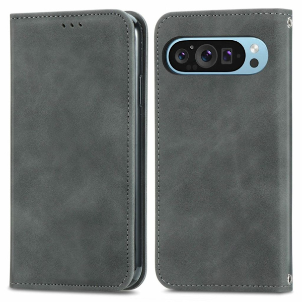 Google Pixel 10 Pro / 10 / 9 Pro / 9 Wallet Cover - Grey