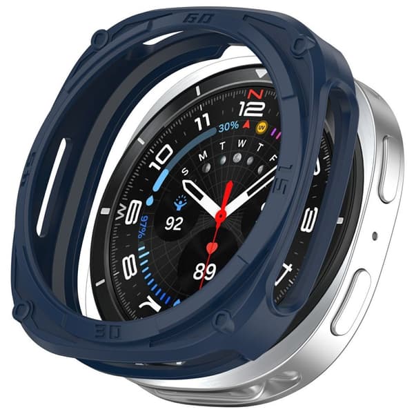 Samsung Galaxy Watch9 44mm Shockproof Case - Midnight Blue