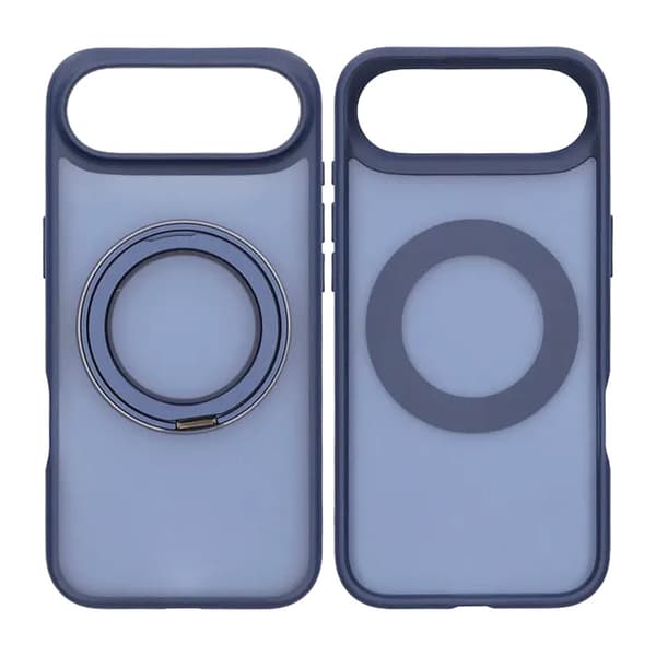 Mobile Case Rotating Magnet Stand for iPhone 17 Air - Blue