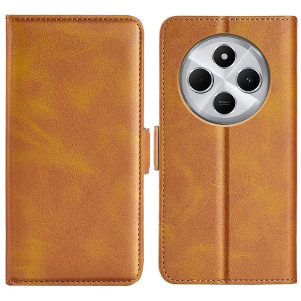 Xiaomi Redmi 14C / 14R / POCO C75 Wallet cover - Yellow