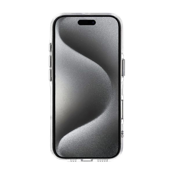 iPhone 16 Pro TPU Mobile Case with Magnet Rvelon - Transparent