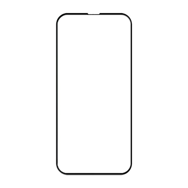 Skärmskydd iPhone 15 Pro Max - 3D Härdat Glas Svart