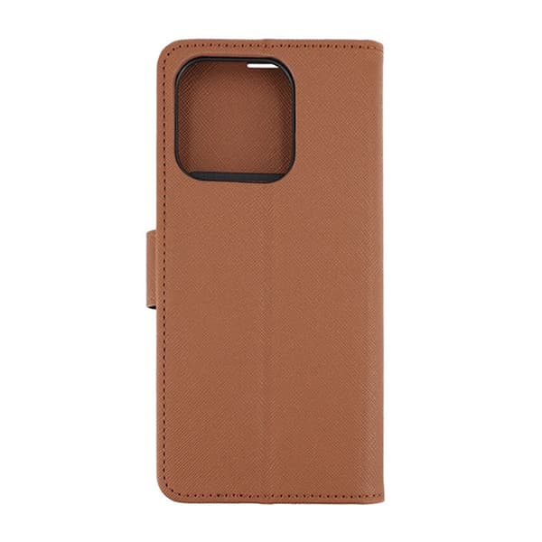 Xiaomi Redmi 12c Wallet Case with Stand - Brown