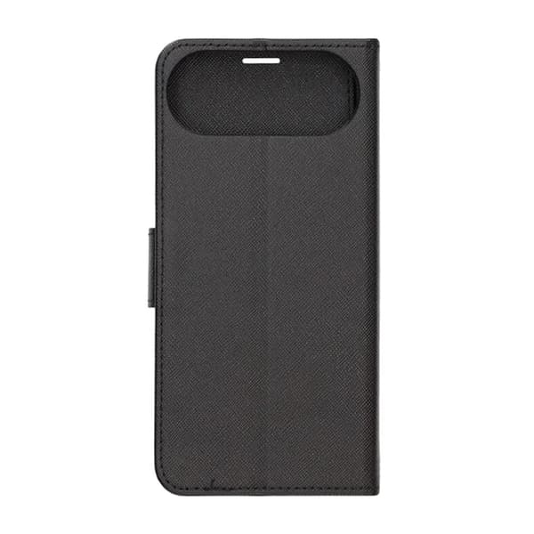 Plånboksfodral med stativ till iPhone Air - Svart