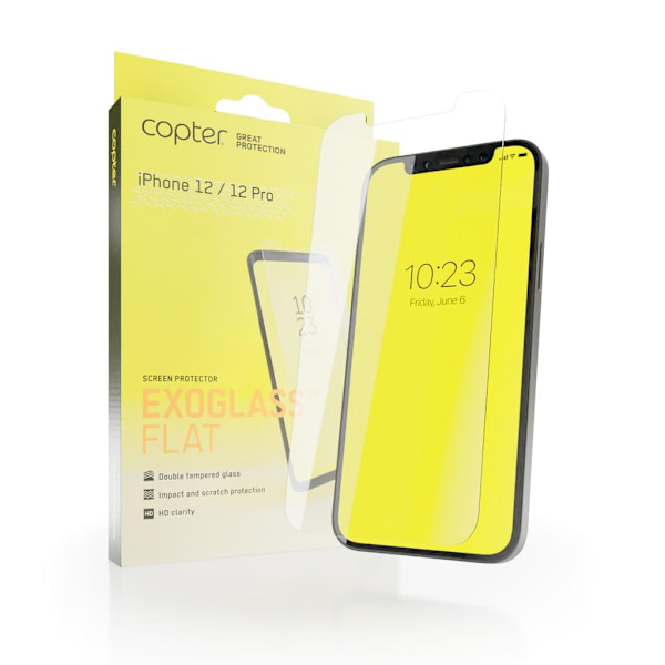 Copter Exoglass Screen Protector for iPhone 12 Pro & iPhone 12