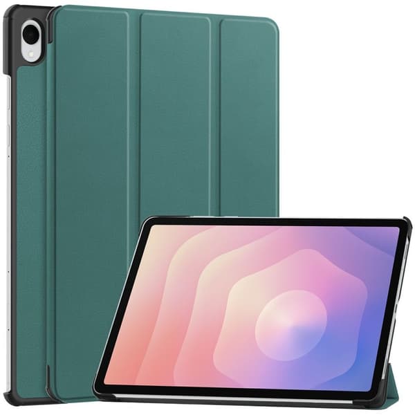 Samsung Galaxy Tab S11 Case Anti-Drop Stand – Blackish Green