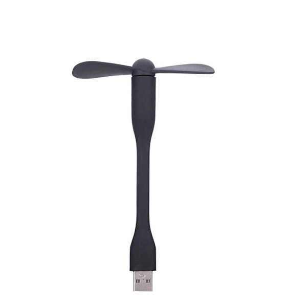 Flexibel USB-fläkt - Svart