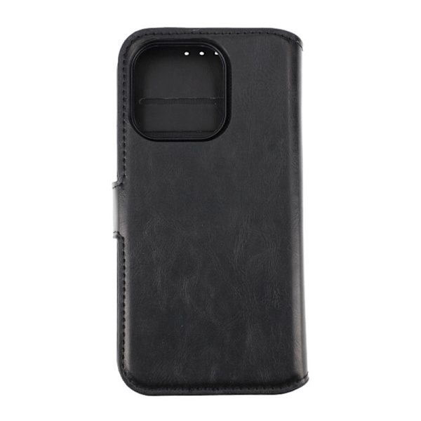 iPhone 15 Pro Plånboksfodral Magnet Rvelon - Svart