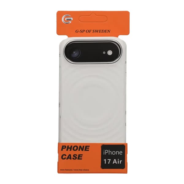 Mobile Case Silicone with Magsafe for iPhone 17 Air - White