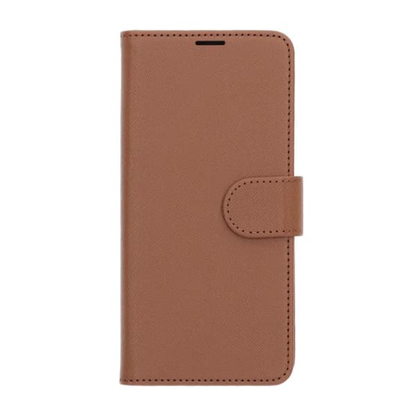 Wallet Case with Stand for Samsung Galaxy S25 FE - Brown