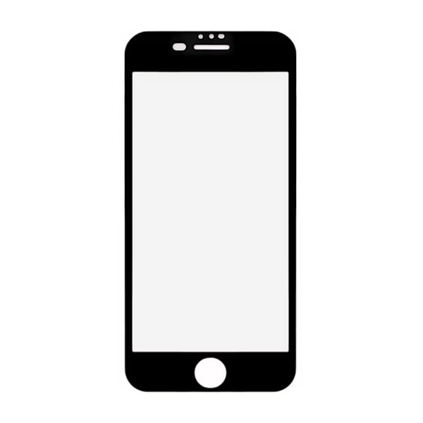 Skärmskydd iPhone 7/8 Plus - 3D Härdat Glas Svart (miljö)